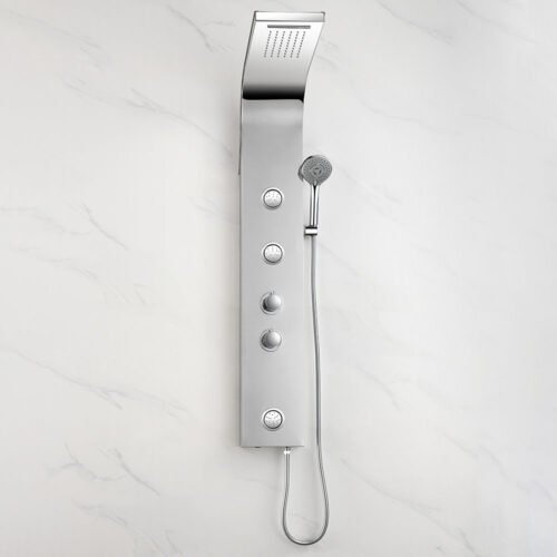 Brushed steel Shower Tower With 4 functions-SL906OA 14 15 2