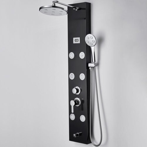 Electronic Temperature Display Shower Panel With 4 Functions-SL918P 14 31 2